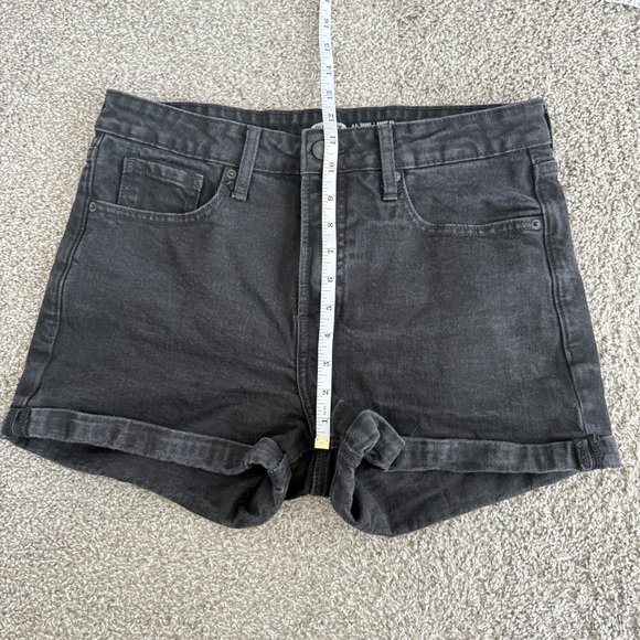 OLD NAVY | Black O.G High Rise Shorts - Picture 6 of 7